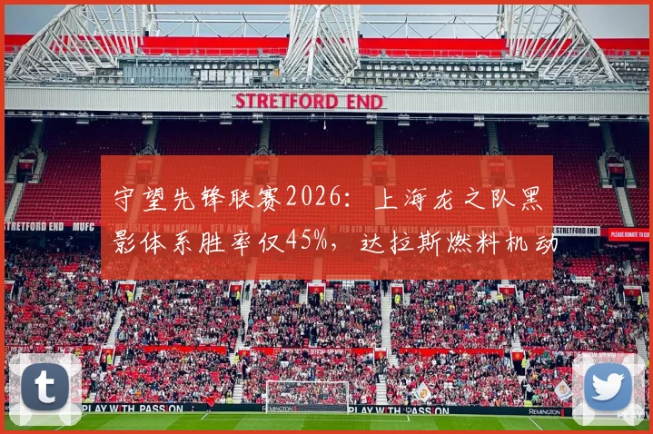 守望先锋联赛2026：上海龙之队黑影体系胜率仅45%，达拉斯燃料机动阵型有望终结连败